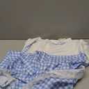 WooHand Halloween Costumes for Women Adult Blue Gingham Dress Women 1930s Inspired Princess Costume Sourced Fairy Tales (Large)