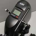 Mini Exercise Bike, AGM Under Desk Bike Pedal Exerciser Foot Cycle Arm & Leg Pedal Exerciser with LCD Screen Displays