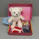 Bear Clothes Outfit with a Bear Doll, Fit Most 12-16 Inch Bears Stuffed Clothes Pajamas Plushy for Stuffed Bear