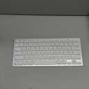 OMOTON Wireless Keyboard for Mac, Compact Ultra-Slim Design (No Number Pad), Stable Bluetooth Keyboard for Mac, Ergonomic and Portable, Compatible with MacBook Pro/Air/iMac, Silverwhite