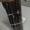 Double Curtain Rod 34-76 Inch, Bronze Wrap Around Dual Rods