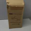 Clear Fridge Organizer, Refrigerator Organizer Bins with Handle, Freezer, Kitchen Cabinet, Pantry Organization, BPA Free Fridge Organizers (12.4 inch 4 Pack)