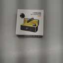 Rythflo Wireless Mini Microphone for Camera/iPhone/Android/iPad/Laptop, Lav Mic with Charging Case, AI Noise Reduction, 50H Battery, 230ft Range, Lavalier Microphone for Video Recording, YouTube, Vlog (Dark Black)