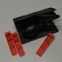 2PCS Air Wedge Up Bags, Air Shim Inflatable Wedge, Air Inflatable Pillows, Inflatable Pillow for Lifting Heavy Furniture up to 440 lbs 6cm Height for Home Door, Window Installation Car Repair