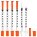 100 Pack 1ml 31G 5/16" (8mm) Lab Measuring Supplies