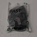 IFAST Ankle Brace - Ankle Stabilizer For Men & Women - Great For Basketball, Volleyball, Soccer & More! (Medium, Black, Pair)