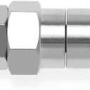 The Lord of the Tools 3/8 inch NPT-M Thread Pressure Washer Swivel Cleaner Stainless Steel Swivel Fitting Cleaner Swivel Fitting to Eliminate Pipe Creases