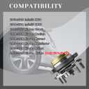 Vurkcy 513296 Front Wheel Bearing Hubs Assembly Fit for 07-18 Nissan Altima (07-12 Only Fit 3.5L V6), 09-19 Maxima, 13-19 Pathfinder, 09-18 Murano, 13 Infiniti JX35, 14-19 QX60, 5 Lugs w/ABS, 1PCS
