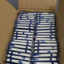 Laumoi 40 Pack Pocket Notebook Journals A6 Mini Hardcover Journal PU Leather Lined Notebooks 3.5 x 5.5 Inch Small College Ruled Notepad with Pen Holder for Writing Office School Supplies (Navy Blue)