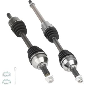 NEW Left & Right Front CV Axle Shaft Assembly fits 2008-2013 for Nissan Rogue AWD 2.5L, 2014-2015 for Rogue Select AWD 2.5L, Driver & Passenger side, (All-wheel Drive Only, not for FWD/2WD), 2PCS