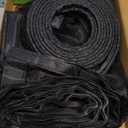 Upgraded Magnetic Screen Door, Heavy Duty Fiberglass Mesh, Quick Close Full Strip Magnets, Door Screen Magnetic Closure for Single Door Size 36 x 84 Inch, Screen Door Size 34 x 82 Black