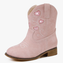 Toddler Cowgirl Boots Girls Cowboy Boot Ankle Toddler Girl Boot Kids Boots Western Horse Riding Shoes Birthday Party, 5