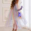 Light Up Princess Dress Up for Girls 3 4 5 6, Toddlers Dress Up Clothes, Princess Toy for Kids Birthday Gift