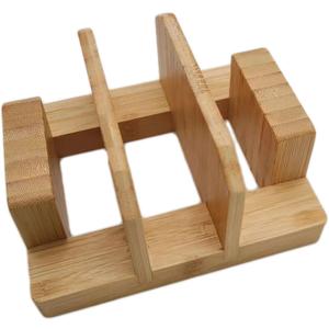 Bamboo Cutting Board Rack, Pot Lid Rack, Tabletop Knife Holder, Cake Mold, Baking Pan and Bakeware Organizer