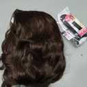 KRSI Brown V Part Wig Body Wave Half Wigs for Black Women Upgrade U Part Wig Glueless Full Head Clip in Hair Extensions 24" Long Brown Synthetic Hair Replacement Half Wigs