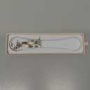 Missair Slim Bands Compatible with Apple Watch 38mm 40mm 41mm 42mm for Women, Thin Bracelet Dressy Designer Stainless Steel Metal Strap for iWatch Series 11 10 9 8 7 6 5 4 SE Ultra (Starlight), Size: 38 / 40 / 41 / 42mm