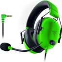 Razer BlackShark V2 X Gaming Headset: 7.1 Surround Sound - 50mm Drivers - Memory Foam Cushion - for PC, PS4, PS5, Switch - 3.5mm Audio Jack - Green