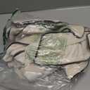 MADIZZ Set of 2 Velvet Fringed Throw Pillow Covers 18x18 Inch Cream White Soft Decorative Cushion Cover for Sofa Bedroom Pillow Shell