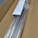 Long Tension Rod 41-144inch Silver Tension Curtain Rods no Drilling