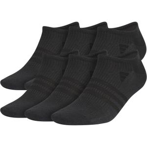 adidas Men's Superlite No Show Socks with Arch Compression, Athletic, Durable, Lightweight, Breathable, 6-Pack (X-Large, Black/Night Grey/3.0) adidas Men's Superlite No Show Socks with Arch Compression, Athletic, Durable, Lightweight, Breathable, 6-Pack (X-Large, Black/Night Grey/3.0)