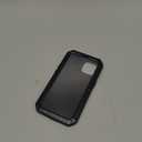 Heavy Duty Case for iPhone 14 Full Body Dustproof Dropproof Aluminum Alloy Case with Silicone Built-in Screen Protector (Black, for iPhone 14)