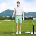 M MAELREG Golf Shorts Men 7 inch 9 inch Lightweight Dry fit Stretch Flat Front Casual Sport Heather Hybrid Flex Mens Shorts