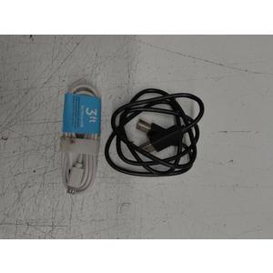 3Ft Chargers Black/White 2pc for micro USB