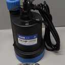 1/4 HP Submersible Water Pump 1800GPH Small Sump Pump Thermoplastic Electric Portable Transfer Utility Pump Clean for Swimming Pool Basement Garden Pond