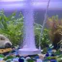 Fish Tank Bubbler Aquarium Air Stone Bubble Stone Betta Fish Tank Decor Accessories Small Oxygen Stone Quiet High Dissolving Oxygen Diffuser for Aquarium Fish Tank Hydroponic 3.2Inch (Medium)
