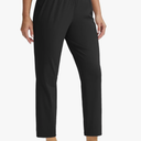 Seamaid Women's Golf Pants with Pockets 7/8 Stretch Ankle Travel Pants for Athletic Casual, M