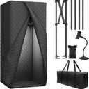 Portable Recording Booth for Home Studio, Soundproof Vocal Booth with Travel Bag for Voiceovers, Podcasts, Streaming and Music Recording