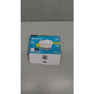 4pk Ecosmart 60W LED Light Bulb A19 Dimmable Bright White