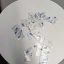 Sosation 6 Pcs Ceiling Cover Plate Wall Hole Cover Plastic Flat Blank Plate with 48 Pcs Double Faced Adhesive Tape for Ceilings or Wall (12 Inch)