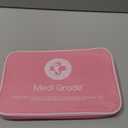 Medi Grade Cooling Ice Face Mask and Cooling Eye Mask for Puffy Eyes, Pink - Self Care Face Ice Pack with ChillGel Face Ice Mask Technology - Cooling Face Mask, Eye Pads and Bag