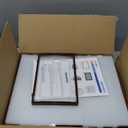 Kuject X-Large Shoe Storage Boxes Organizers for Closet 12 Pack, Fit Size 11,Clear Plastic Stackable Sneaker Containers for Entryway, Space Saving Shoe Rack,Substitute for Drawer Organize Unit, Brown