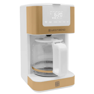 West Bend Timeless 12 Cup Coffee Maker - Blue/Gold