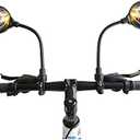 Amazon.com: RYANGO Bike Mirror 2 Pack, Adjustable Bike Mirrors Handlebar Rearview Mirror, Acrylic Convex Round Bike Rear View Mirrors for Handlebars Mount, Bicycle Mirror For E-bike Scooter : Sports & Outdoors