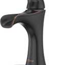 Pfister Jaida Bathroom Sink Faucet, Single Control, 1-Handle, Single Hole, Tuscan Bronze Finish, LF042JDYY