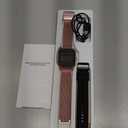 Smart Watch for Women Fitness Tracker: Rose Gold Bluetooth Make Answer Call Digital Mens Watches Waterproof Run Smartwatch Android Phone iPhone Samsung Compatible Sleep Heart Rate Monitor Pedometer