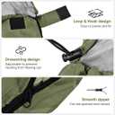 OBTANIM Sleeping Bags Portable Waterproof Camping Sleeping Bag for Adults Kids 4 Seasons Cold Weather or Warm Backpacking Hiking Travel Indoor Outdoor Use