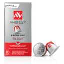 Illy Espresso Compatible Capsules - Single-Serve Coffee Capsules & Pods - Classico Roast - Notes Of Caramel, Orange Blossom & Jasmine Coffee Pods - For Nespresso Coffee Machines  10 Count
