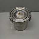 MYCENSE Milking Machine Bucket Milk Bucket Stainless Steel Multiuse for Livestock Sheep Milking Equipment, 3L