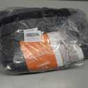 WochiTV Magnetic Thermal Insulated Door Curtain Fits Door Size 46" x 82", Durable Waterproof Cloth, Polyester Fiber Filling, Weatherproof, Windproof, Reduce Noise, Visible Panels, Gray