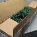 6.5 ft. Pre-Lit Hinged Artificial Pencil Christmas Tree with 250 Multi-Color Lights