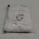 H.VERSAILTEX Living Room Linen Semi Sheer Curtains Nickel Grommet Curtains Privacy Added Energy Saving Light Filtering Window Treatments Draperies for Bedroom, Bright White, 2 Panels, 52 x 84 - Inch