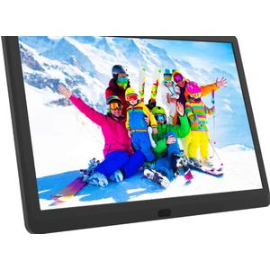 Atatat 10 inch Digital Frame with IPS Screen Digital Photo Frame Adjustable Brightness, Support Sleep Mode Photo Deletion,1080P Video, Music,Slideshow,Remote, Digital Picture Frame