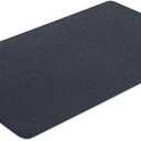 VersaTex Multi-Purpose Rubber Floor Mat for Indoor or Outdoor Use, Utility Mat for Entryway, Home Gym, Exercise Equipment, Tool Box Liner, Garage, Under-Sink, Patio, and Door Mat; 30" x 48", Black