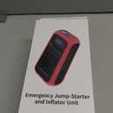 Tire Inflator Portable Air Compressor, 12V Car Jump Starter, 150PSI & 28000mAh Air Pump with Air Blower, Digital Pressure Gauge and LED Light, Electric Air Pump for Car, Motorcycle, Balls, Bike Pump