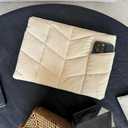 UZBL Puffy Laptop Sleeve 13-14 inch, Puffer Laptop Carrying Case for Women, Pillow Case Compatible for MacBook Air M3 2024 M2 M1, MacBook Pro 13 in 14 in, Diamond Stitched Sleeve (Khaki)