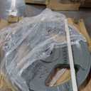 Kumasinova 1" Dia Standard Cast Iron Weight Plates,Gray Baked Enamel Finish Barbell Plates,Many Options, 25 Lbs, 1 Piece